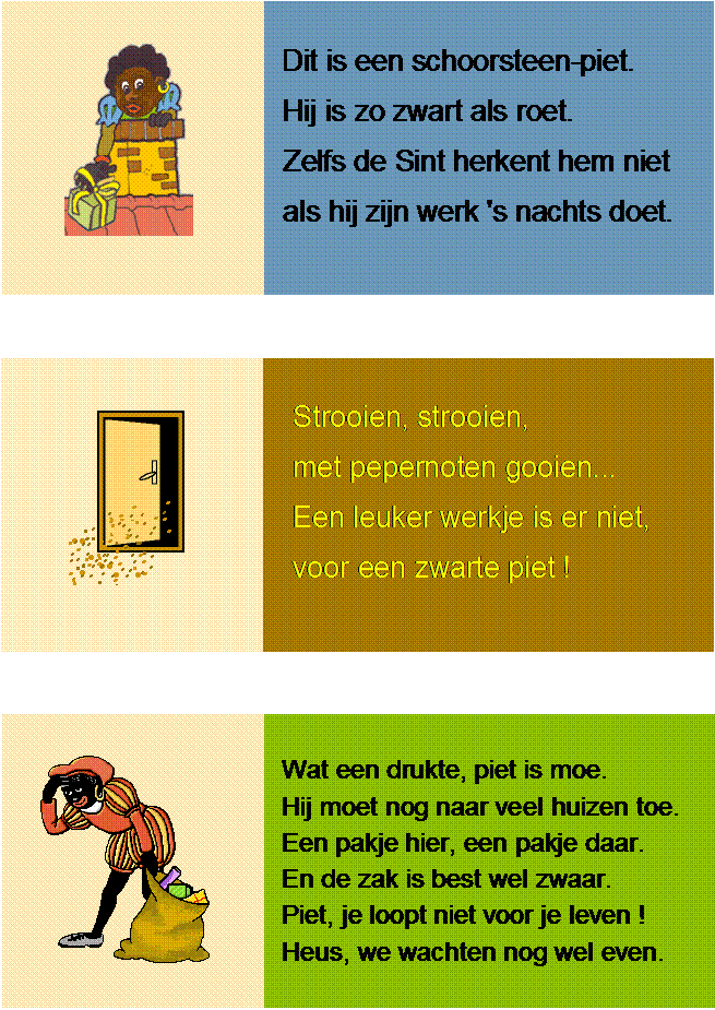 Sinterklaas leeskaartje
