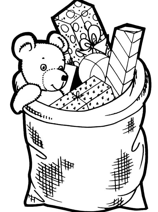 Sinterklaas kleurplaat