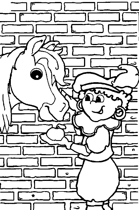 Sinterklaas kleurplaat