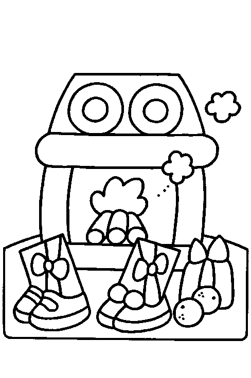 Sinterklaas kleurplaat